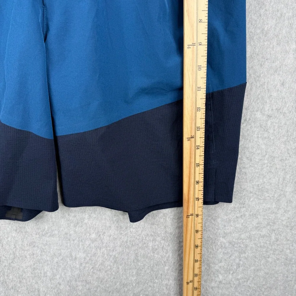 Lululemon Shorts Mens Medium Blue Namaste Mesh Lined Beach Surf Board 8